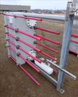 Used Alfa-Laval Plate Exchanger, 831 Square Feet, Model M15-BWFD