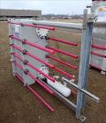 Used Alfa-Laval Plate Exchanger, 831 Square Feet, Model M15-BWFD