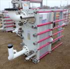 Used Alfa-Laval Plate Exchanger, 831 Square Feet, Model M15-BWFD