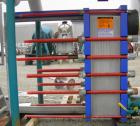 Used Stainless Steel Alfa Laval Plate Heat Exchanger, Model MK15-BWFD, 594.2 sqare feet
