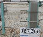 USED: Alfa Laval plate heat exchanger, model P31-LS. Approximately 268 square feet, 316 stainless steel. (78) Approximate 16