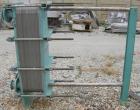 USED: Alfa Laval plate heat exchanger, model P31-LS. Approximately 268 square feet, 316 stainless steel. (78) Approximate 16
