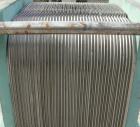 USED: Alfa Laval plate heat exchanger, model P31-LS. Approximately 268 square feet, 316 stainless steel. (78) Approximate 16