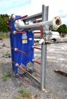Used Alfa Laval Plate Heat Exchanger, 195.60 Square Feet, Model Widegap200S-FG. (25) 0.80mm 316 Stainless steel plates, rated 145 Full Vacuum psi at -20 to 270 degrees F. National Board# 30388, seria...