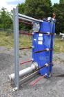 Used- Alfa Laval Plate Heat Exchanger, 161.60 Square Feet, Model Widegap200S-FG. (21) 0.80mm 316 Stainless steel plates, rat...