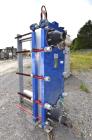 Used Alfa Laval Plate Heat Exchanger, 161.60 Square Feet, Model Widegap200S-FG. (21) 0.80mm 316 Stainless steel plates, rated 145 Full Vacuum psi at -20 to 270 degrees F. National Board# 30389, seria...