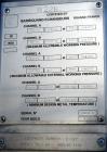 Used Barriquand Echangeurs Platular Welded Plate Heat Exchanger, 862.81 Square Feet, Model DIXASP 13+12-12X2X3500X520, 316L Stainless Steel, Horizontal. Channel A & B each rated 150 psi at -20 to 300...