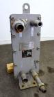 Used- Bell & Gossett Plate Exchanger, 9.10 Square Feet, Model GPX-130-007. (7) 304 Stainless steel plates. Designed 115 psi ...