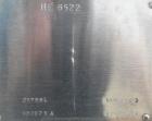 Used Cherry Burrell Thermaflex Plate Heat Exchanger, model 217SBL, 316 stainless steel. Approximately 247 square feet, 20.8 gallons. (130) approximatly 10