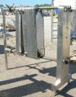 Used Cherry Burrell Plate Heat Exchanger, Model SLAS-100. Approximately 250 square feet, 304 stainless steel. (94) 13 1/2