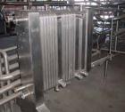 USED:Delaval plate heat exchanger, model P13RC, stainless steel.Approx 190 square feet. (147) 10