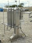Used Delaval Plate Heat Exchanger, Approximately 81 Square Feet, Model P5-RC, 304 Stainless Steel. (55) 8-1/2