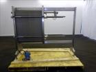 Used Fischer Plate Heat Exchanger, Model E-18 DFP, 316 Stainless Steel.