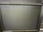 Used Fischer Plate Heat Exchanger, Model E-18 DFP, 316 Stainless Steel.