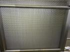 Used- Fischer Plate Heat Exchanger, Model E-18 DFP, 316 Stainless Steel.