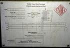 Used Fischer Plate Heat Exchanger, Model E-18 DFP, 316 Stainless Steel.