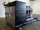 Used Custom Heating-Cooling System Skid, Consisting of: (1) Funke plate heat exchanger, model FP 50-163-1-NH-0-10.0 bar. Approximate 850 square feet, rated 10 bar (145 psi) at 60 degrees C. (140 F). ...