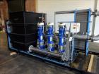 Used Custom Heating-Cooling System Skid, Consisting of: (1) Funke plate heat exchanger, model FP 50-163-1-NH-0-10.0 bar. Approximate 850 square feet, rated 10 bar (145 psi) at 60 degrees C. (140 F). ...