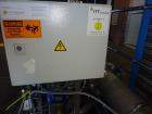 Used Custom Heating-Cooling System Skid, Consisting of: (1) Funke plate heat exchanger, model FP 50-163-1-NH-0-10.0 bar. Approximate 850 square feet, rated 10 bar (145 psi) at 60 degrees C. (140 F). ...