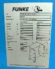 Used Funke Plate Type Heat Exchanger, Type FP 205-35-1-NH-0