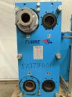 Used- Funke Plate Type Heat Exchanger, Type FP 205-35-1-NH-0