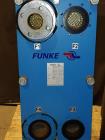 Used Funke Plate Type Heat Exchanger, Type FP 205-35-1-NH-0