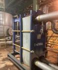 Used DraCool USA Model M15-BFG Stainless Steel Plate Heat Exchanger, approximate 1200 Sq. Ft. E4708A.