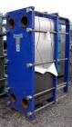 Used Paul Mueller Plate and Frame Heat Exchanger, Model AT-80B-20, 1536 square feet, 304 stainless steel. (172) Approximately 24'' wide x 70'' tall plates. Rated 150 psi at 150 deg F. 6'' inlet/outle...