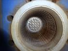 Used Mueller Accu-Therm Plate Heat Exchanger, Approximate 700 Square Feet Surface Area, Model AT80-LB-20. Approximate (82) 316 stainless steel plates rated 80psi at -20 to 300 degrees F. (4) 6-3/4