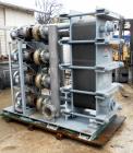 Unused- Heat Exchanger and Pump Skid. Containing (1) Tranter SuperChanger Plate