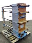 Used Tranter Superchanger Plate Heat Exchanger, Model S-3-HP-76.  250.1 Square feet.  (76) 304 Stainless steel plates. Rated  100 psi at 200 degrees F.  (2) 2-1/2