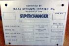 Used Tranter Superchanger Plate Heat Exchanger, Model S-3-HP-76.  250.1 Square feet.  (76) 304 Stainless steel plates. Rated  100 psi at 200 degrees F.  (2) 2-1/2