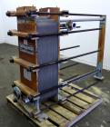 Used Tranter Superchanger Plate Heat Exchanger, Model S-3-HP-76.  250.1 Square feet.  (76) 304 Stainless steel plates.  Rated  100 psi at 200 degrees F.  (2) 2-1/2