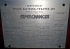 Used Tranter Superchanger Plate Heat Exchanger, Model S-3-HP-76.  250.1 Square feet.  (76) 304 Stainless steel plates.  Rated  100 psi at 200 degrees F.  (2) 2-1/2