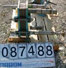 USED: Tranter Superchanger plate heat exchanger, model UX-056-UJ-24, 14 square feet, 316 stainless steel. (24) Approximately 8