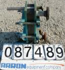 USED: Tranter Superchanger plate heat exchanger, model UX-056-UJ-26, 15.2 square feet, 304 stainless steel. (26) Approximately 8