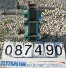 USED: Tranter Superchanger plate heat exchanger, model UX-056-UJ-26, 15.2 square feet, 304 stainless steel. (26) Approximately 8