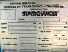USED: Tranter Superchanger plate heat exchanger, model UX-056-UJ-26, 15.2 square feet, 304 stainless steel. (26) Approximately 8
