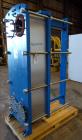 Used WCR Incorporated Plate Type Heat Exchanger, Model WCR-A891M, 741.1 Square