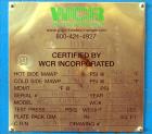 Unused- WCR Incorporated Plate Heat Exchanger, Model WCR-A891M