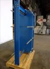 Used WCR Incorporated Plate Heat Exchanger, Model WCR-A891M, 741.1 Square Feet,
