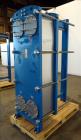 Used WCR Incorporated Plate Heat Exchanger, Model WCR-A891M, 741.1 Square Feet,