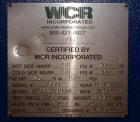 Used- WCR Incorporated Plate Heat Exchanger, Model WCR-A891M, 741.1 Square Feet,