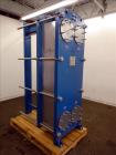 Unused- WCR Incorporated Plate Heat Exchanger, Model WCR-A891M, 741.1 Square Feet, 316 Stainless Steel, Vertical. (42) Approximate 15