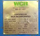 Unused- WCR Incorporated Plate Heat Exchanger, Model WCR-A891M, 741.1 Square Feet, 316 Stainless Steel, Vertical. (42) Approximate 15