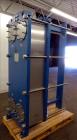 Unused- WCR Incorporated Plate Heat Exchanger, Model WCR-A891M, 741.1 Square Feet, 316 Stainless Steel, Vertical. (83) Approximate 15