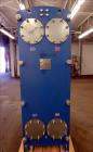 Unused- WCR Incorporated Plate Heat Exchanger, Model WCR-A891M, 741.1 Square Feet, 316 Stainless Steel, Vertical. (83) Approximate 15