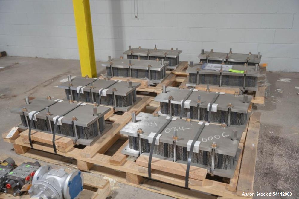Used Thermaline Plate Heat Exchanger, Stainless steel.