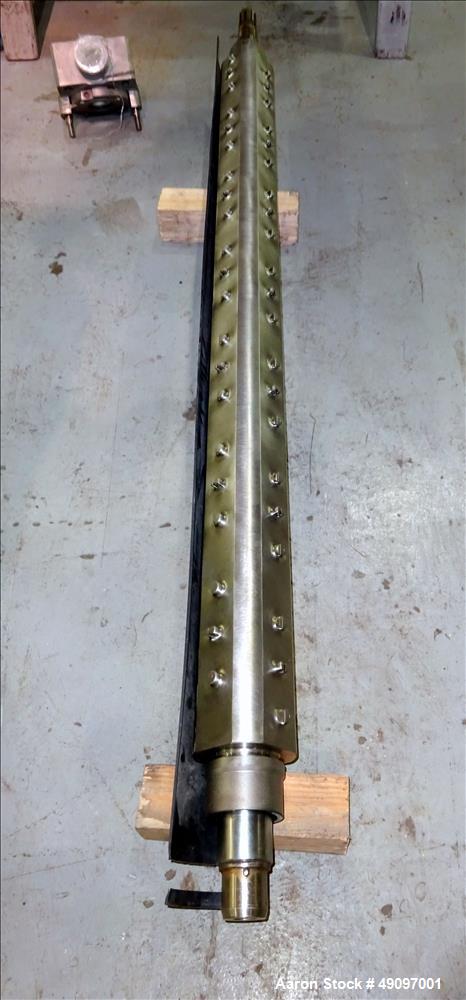 Used APV Crepaco Scrape Surface Heat Exchanger, Model HRT/HD/HEXHD 672