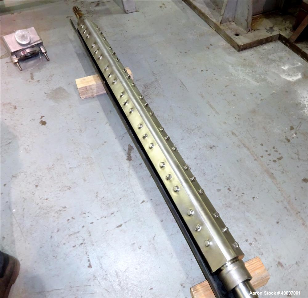 Used APV Crepaco Scrape Surface Heat Exchanger, Model HRT/HD/HEXHD 672